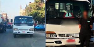 سار عكس الاتجاه.. «الداخلية» تضبط سائق «نصف نقل» في القاهرة - بلس 48
