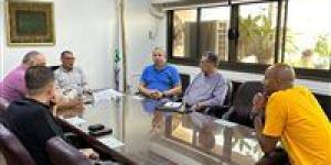 رئيس اتحاد الكرة الطائرة يجتمع باللجنة الطبية للوقوف على حجم إصابات اللاعبين الدوليين - بلس 48