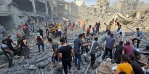 استشهاد 21 فلسطينيا فى قصف مكثف للاحتلال بأنحاء قطاع غزة - بلس 48