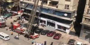 بسبب ماس كهربائي.. السيطرة على حريق في برج سكني بمنطقة المسلة في الفيوم - بلس 48
