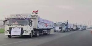 مئات الأطنان من المساعدات تعبر رفح: خمسة أفواج من الشاحنات إلى غزة (فيديو) - بلس 48