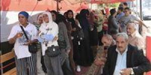 إقبال كثيف في ثاني أيام انتخابات الشيوخ بلجنة "الشهيد عامر" بالدقي - بلس 48