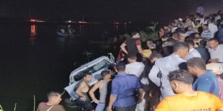 «كانوا رايحين فرح».. مصرع وإصابة 9أشخاص انقلبت بهم سيارة بمشروع عبد القادر بالبحيرة - بلس 48