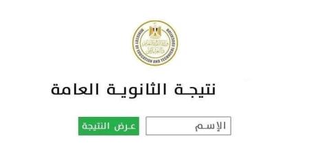 نتيجة الثانوية العامة 2025 بالاسم ورقم الجلوس.. رابط رسمي ومباشر - بلس 48