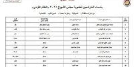 19 مرشحا  فرديا بالمنوفية.. تعرف علي عدد المرشحين لانتخابات مجلس الشيوخ 2025 - بلس 48