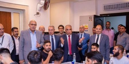 رئيس جامعة طنطا يلتقي وفد طلاب جامعة برادفورد البريطانية من المتدربين - بلس 48