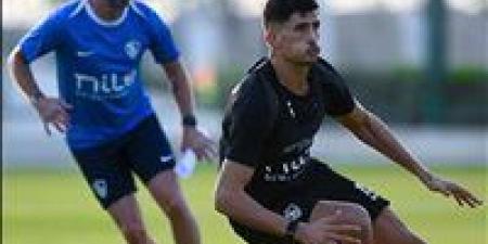 تدريبات تأهيلية لـ بنتايج ومصدق في مران الزمالك - بلس 48