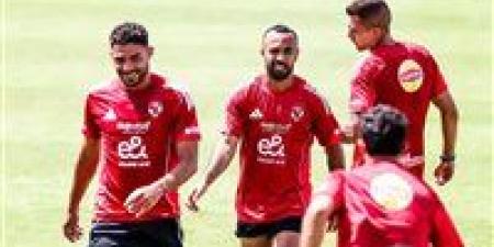 الأهلي يواصل تدريباته استعدادًا لمباراة مودرن سبورت فى الدوري - بلس 48
