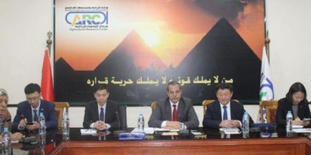 مركز البحوث الزراعية في مصر والصين يبحثان التعاون لمواجهة التغيرات المناخية - بلس 48