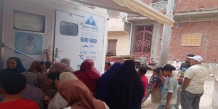 تقديم خدمات طبية متكاملة لـ 350 مواطنًا في قافلة مجانية بكوم القناطر بالبحيرة - بلس 48