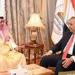 المستشار محمود فوزي يلتقي بالسفير صالح بن عيد الحصيني سفير خادم الحرمين الشريفين ويشيد بعمق العلاقات التاريخية بين البلدين - بلس 48