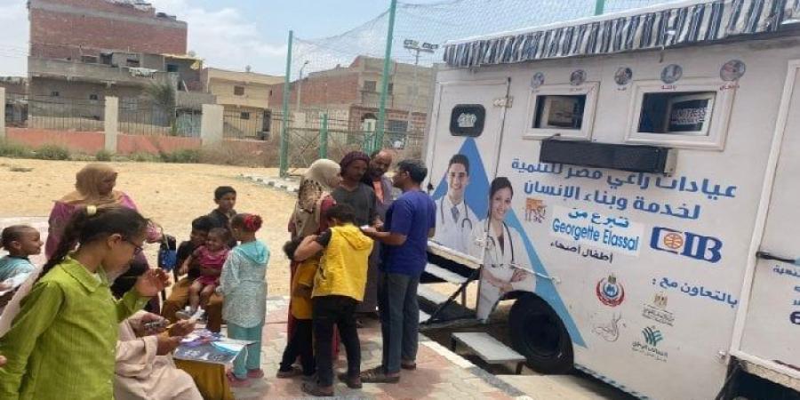 كشف وعلاج لـ 600 مواطن خلال قوافل طبية مجانية بقرى أبو المطامير في البحيرة - بلس 48