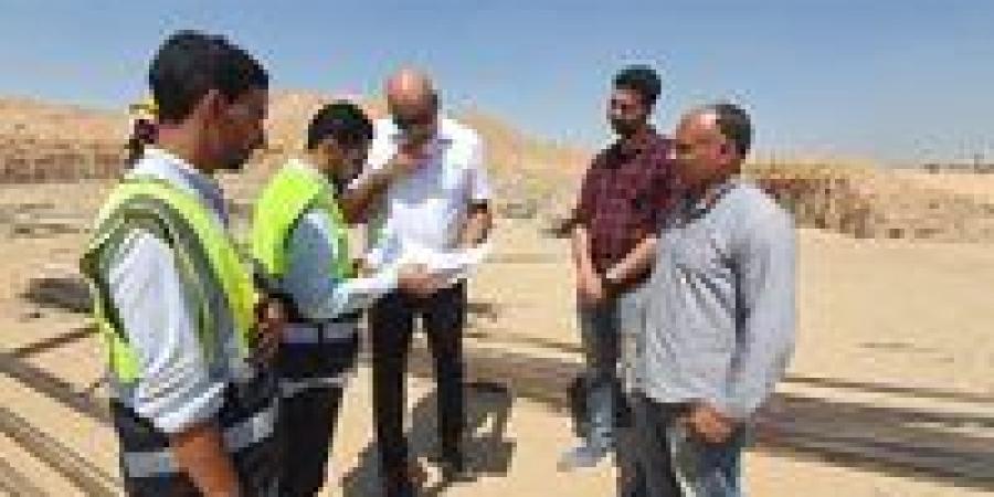هشام نصر يتفقد سير العمل بفرع أكتوبر.. وبدء تشييد ملاعب كرة القدم - بلس 48