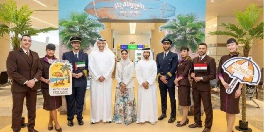 «الاتحاد للطيران» الإماراتية تطلق رحلاتها إلى مدينة العلمين - بلس 48