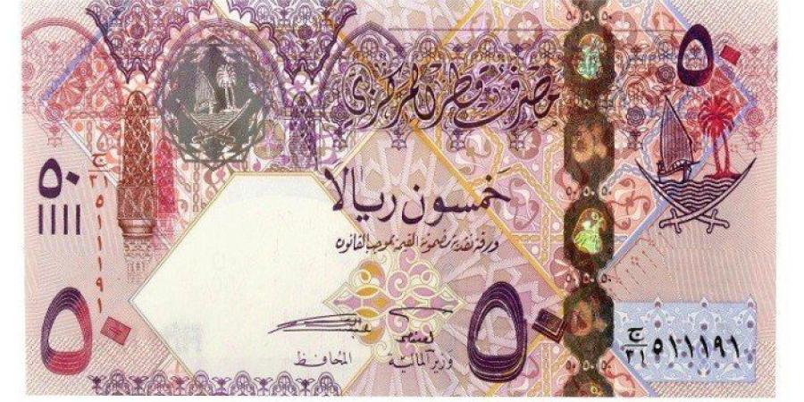 الريال القطرى يسجل 13.53 جنيه فى البنوك المصرية منتصف تعاملات اليوم - بلس 48