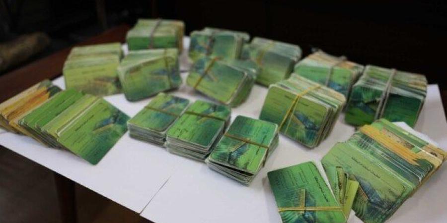 ضبط 878 بطاقة ذكية «مخزنة» وتحرير 92 مخالفة في حملة لتموين المنيا - بلس 48