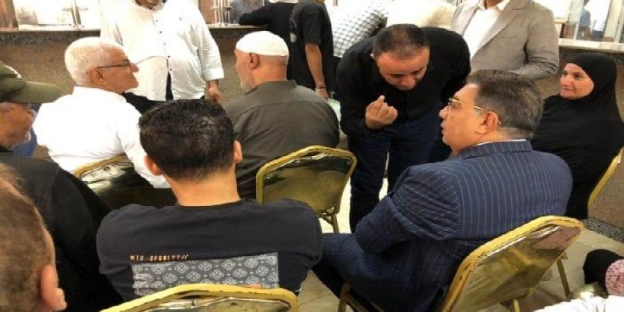 محافظ الدقهلية لموظفي المركز التكنولوجي بأجا: أنا قاعد مع الناس لحد ما تخلصوا مصالحهم - بلس 48