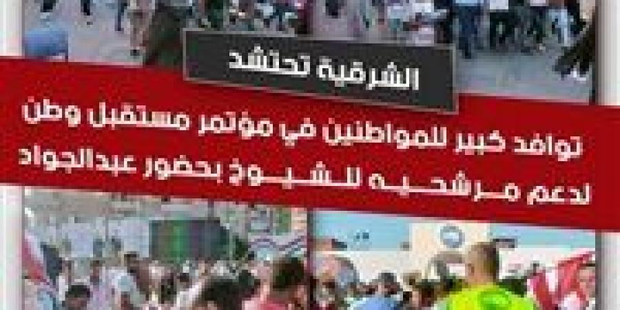 الآلاف يحتشدون لاستقبال أحمد عبد الجواد في مؤتمر مستقبل وطن لدعم مرشحي الحزب بالقائمة الوطنية والفردي بانتخابات الشيوخ 2025 - بلس 48