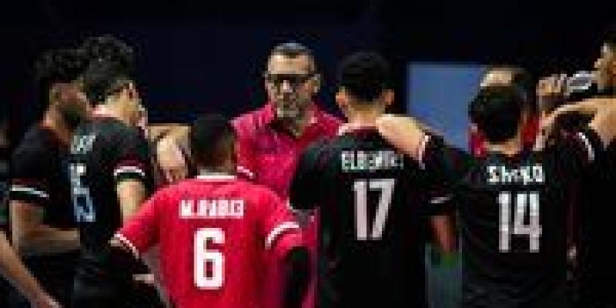 منتخب مصر يخسر من إسبانيا في بطولة العالم لشباب الطائرة - بلس 48