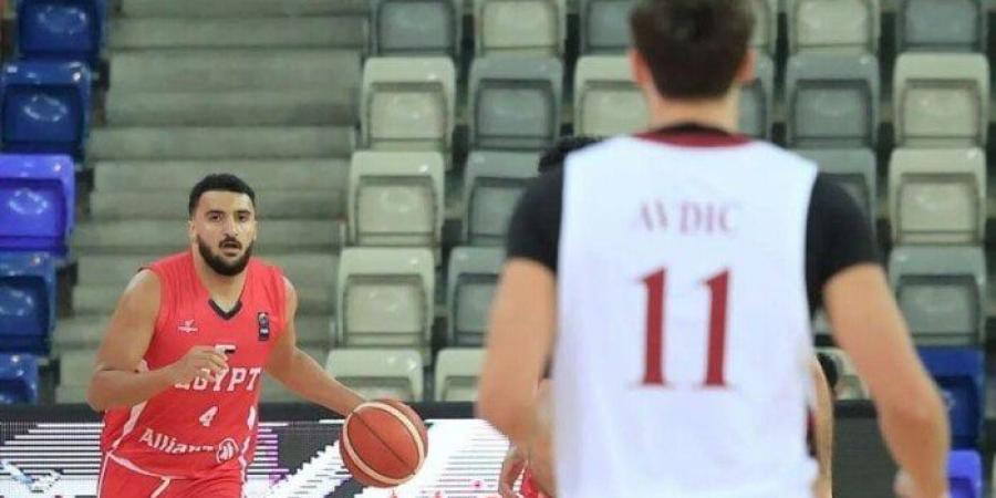 منتخب مصر الأولمبي لكرة السلة يهزم قطر في أولى مبارياته بالبطولة العربية - بلس 48