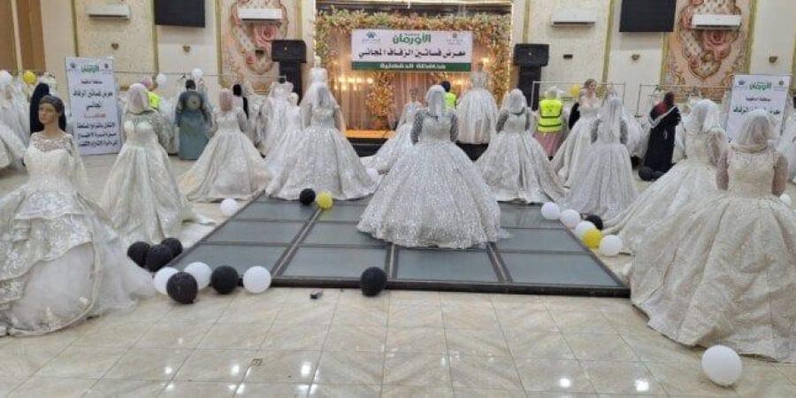 الأورمان تنظم معرضاً لتوزيع فساتين الزفاف لدعم زواج الفتيات اليتيمات بالدقهلية - بلس 48