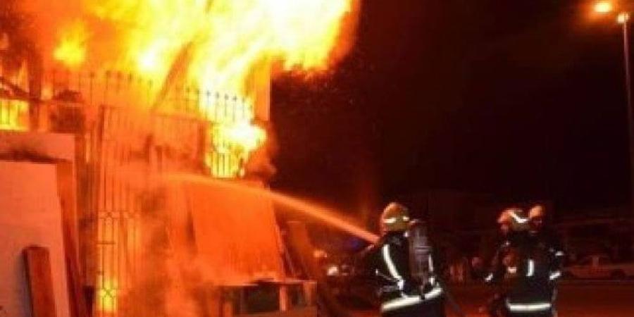 رويترز: اندلاع حريق هائل قرب «مستشفى القائم» فى مدينة مشهد الإيرانية - بلس 48