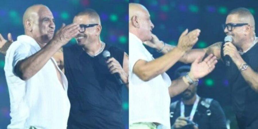 صعد إلى المسرح.. محمد لطفي يتصدر التريند بعد ظهوره في حفل عمرو دياب - بلس 48