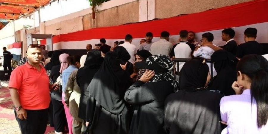 تواصل توافد الناخبين على لجان الإقتراع بمحافظة بورسعيد - بلس 48