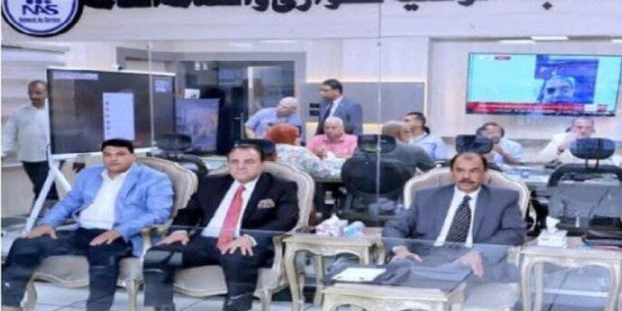 مياه الشرب بسوهاج تشارك بغرفة العمليات الرئيسية لمتابعة سير انتخابات مجلس الشيوخ 2025 - بلس 48
