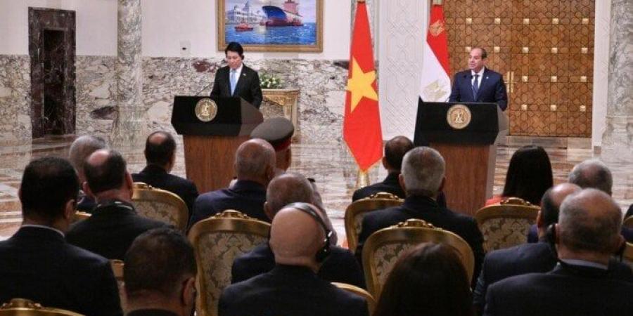ننشر نَص كلمة الرئيس السيسي خلال المؤتمر الصحفي مع نظيره الفيتنامي - بلس 48