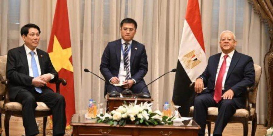 مصر.. رئيس مجلس النواب يستقبل رئيس جمهورية فيتنام الإشتراكية - بلس 48