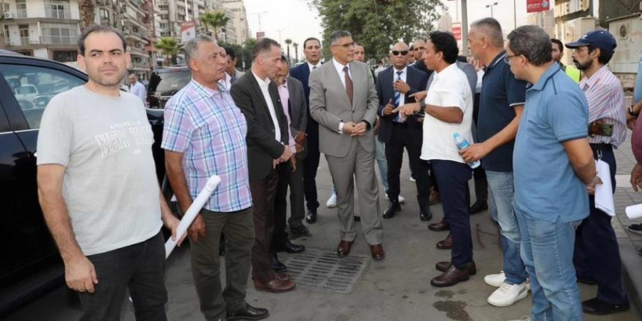 محافظ الجيزة يتفقد مشروع دعم محطة مياه جزيرة الدهب بمصادر تغذية كهربائية - بلس 48