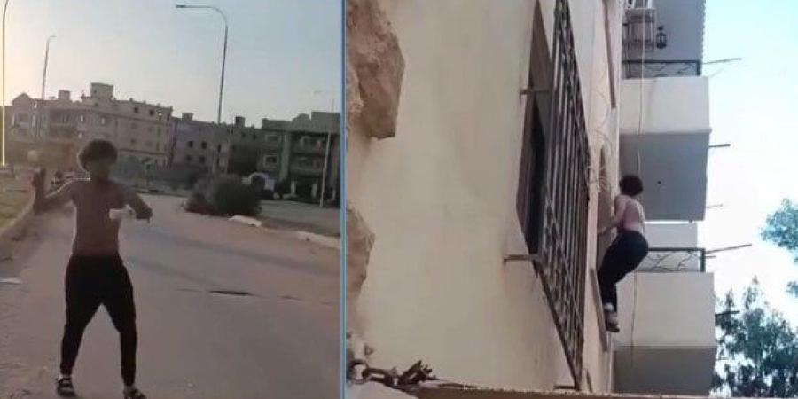 ضبط شخص بتهمة ممارسة البلطجة والتعدي على والده بالتبني في الجيزة - بلس 48