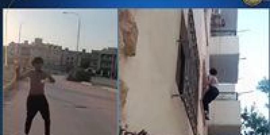 الأمن يكشف تفاصيل فيديو بلطجة شاب ضد أسرته بالتبني في الجيزة - بلس 48