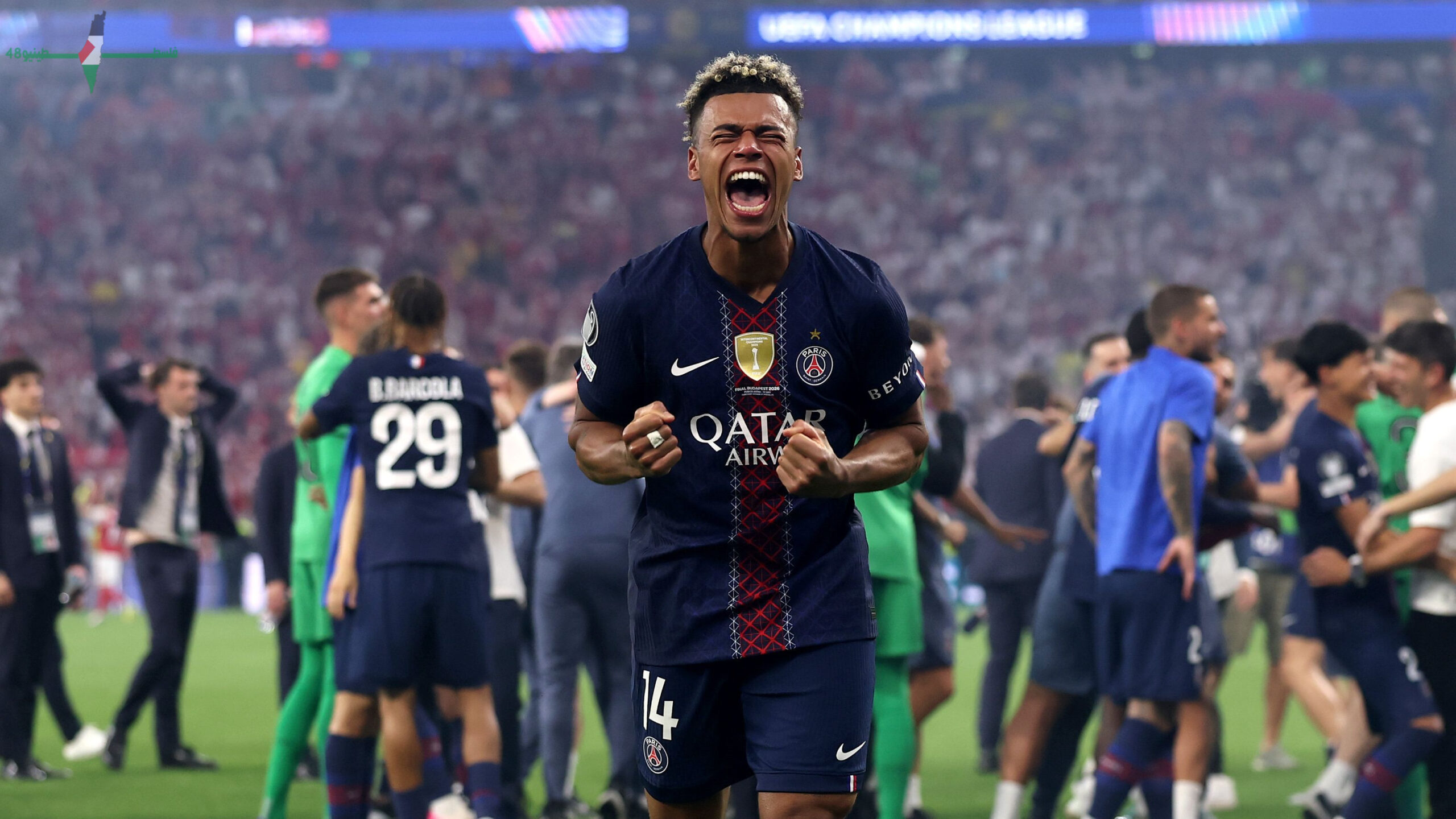 لاعب باريس يطمح لتحقيق إنجاز مماثل لريال مدريد بعد فوزه على آرسنال