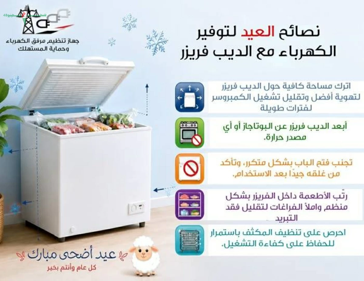 نصائح مهمة لاستخدام الديب فريزر في عيد الأضحى لتحقيق توفير في الفاتورة وتحقيق برودة مثالية