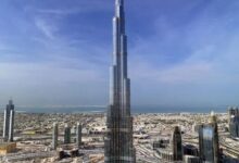الإمارات.. حريق في الطوابق العليا من أبراج الإمارات المالية في دبي