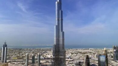 الإمارات.. حريق في الطوابق العليا من أبراج الإمارات المالية في دبي