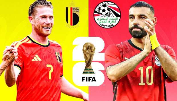 بث مباشر مشاهدة مباراة مصر ضد بلجيكا في كأس العالم