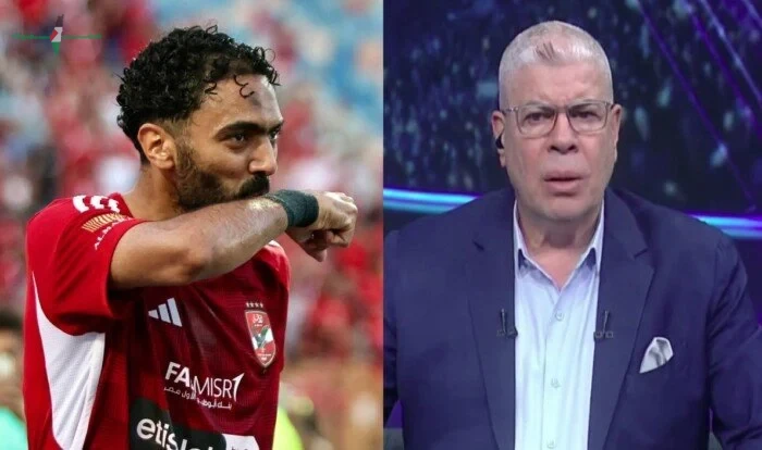 أحمد شوبير يطالب إدارة الأهلي بتجديد عقد حسين الشحات لالتزامه وانضباطه المثالي