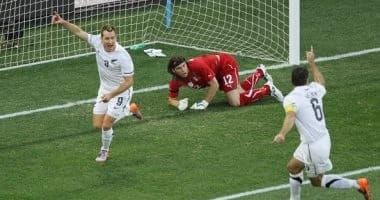 إيران تسجل هدف التعادل أمام نيوزيلندا في كأس العالم بمجموعة مصر