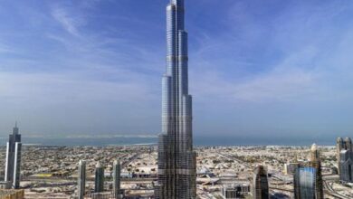 الإمارات.. حريق في الطوابق العليا من أبراج الإمارات المالية في دبي