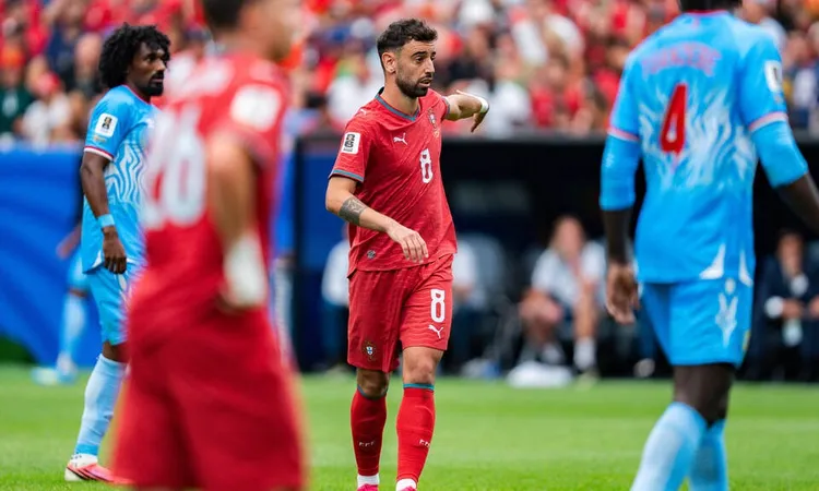 البرتغال يسقط في فخ التعادل الإيجابي مع الكونغو الديمقراطية بكأس العالم 2026