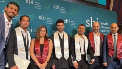 السعيد وسليمان وحجازي وحامد يحصدون ماجستير الإدارة الرياضية من جامعة SBI برشلونة