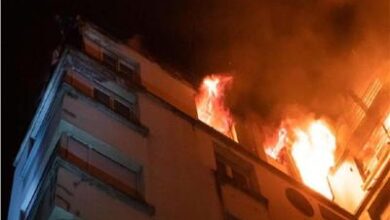 السيطرة على حريق داخل شقة سكنية بأبراج أغاخان بمنطقة الساحل
