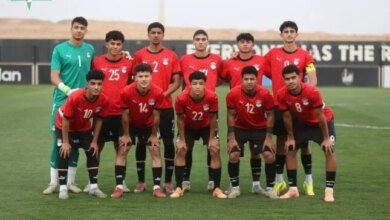 بعثة منتخب مصر تحت 17 عاما تعود من المغرب وسط استقبال رسمي