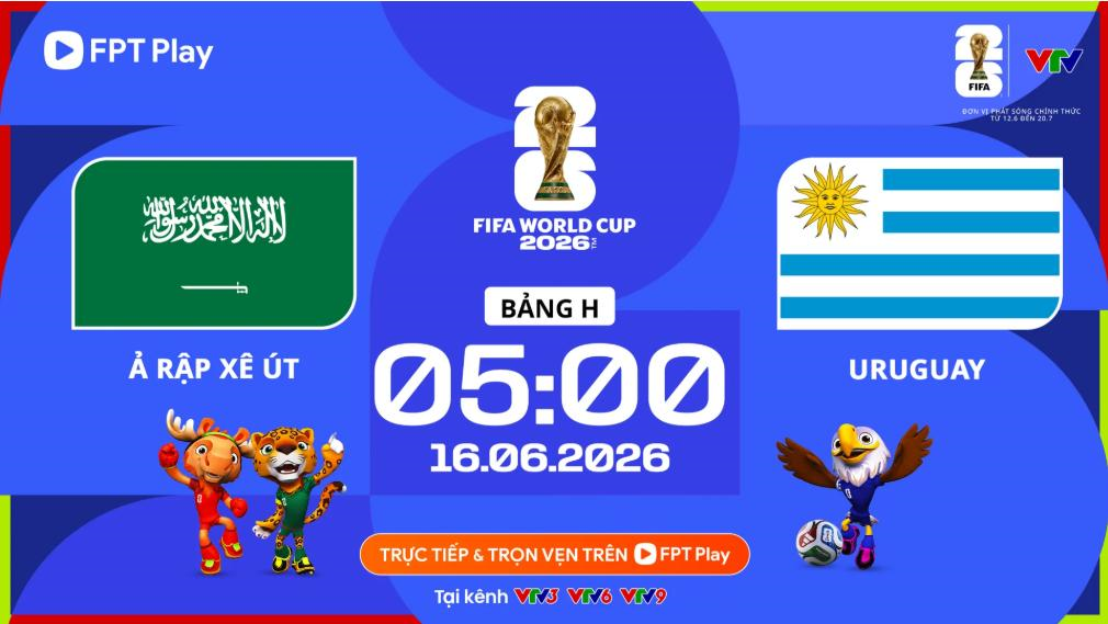 رابط البث المباشر لمباراة السعودية ضد أوروغواي (المجموعة الثامنة، كأس العالم 2026)