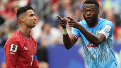 رونالدو يخيب الآمال حيث تعادل منتخب البرتغال 1-1 مع جمهورية الكونغو الديمقراطية.
