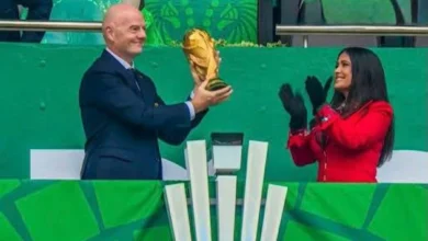 سلمى حايك تخطف الأضواء في كأس العالم 2026.. رسالة مؤثرة من ملعب تتويج بيليه ومارادونا