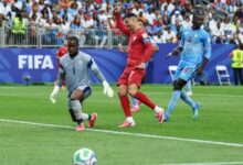 كان رونالدو غائباً عن الأنظار، وتعادل منتخب البرتغال مع منتخب الكونغو في كأس العالم.